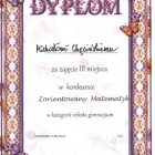 Zorientowany matematyk 2014